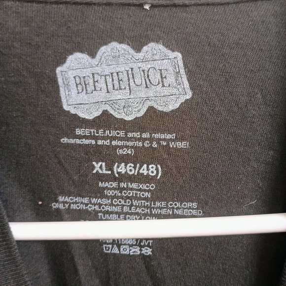 Beetlejuice Graphic Black T-Shirt - Picture 3 of 4